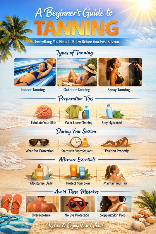 A Beginner’s Guide to Tanning: Everything You Need to Know Before Your First Session