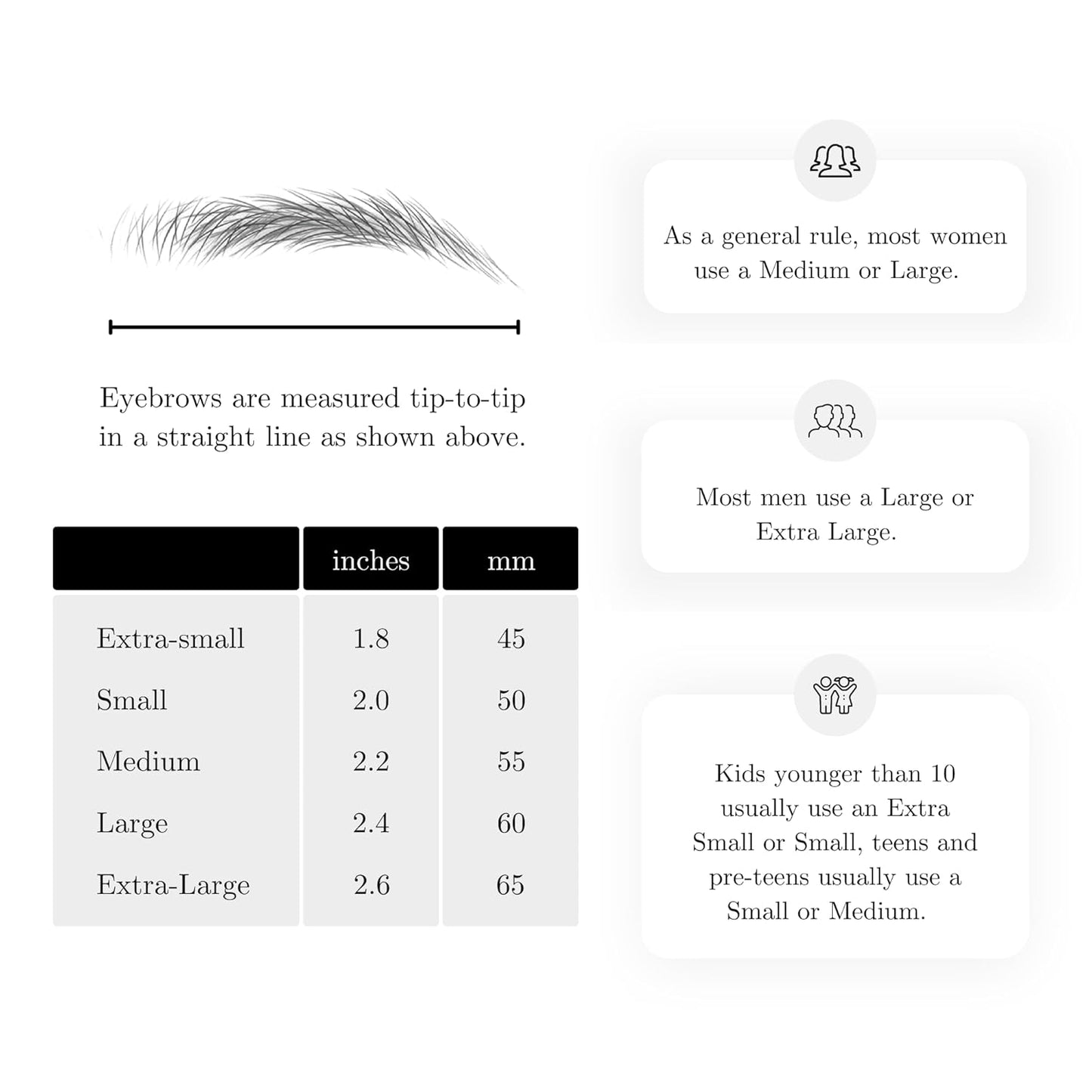 (10 pairs) Dark Brown Temporary Eyebrow Tattoo - Extra Large Size - Waterproof & Smudgeproof - Sassy Swerve Style Eyebrow Stickers - Sheet Lasts up to 30 Days - Won't Work on Existing Brows