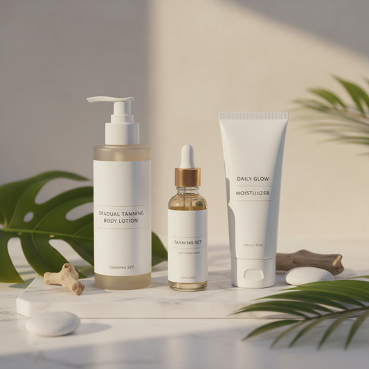 TANNING SET - Complete Sunless Tanning Kit